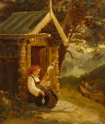 Evening at Tinn Lake