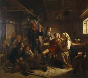 The Wounded Bear Hunter