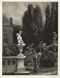 Essay on Stone with Brush and Scraper: Playing at Hoops on the Castle Terrace