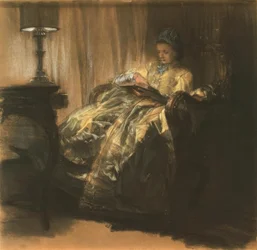 Reading Lady