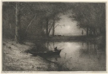 Fisherman in a Boat
