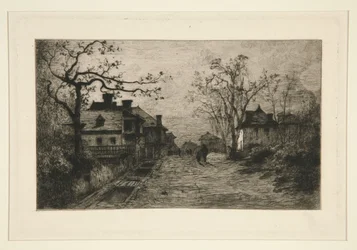 Street of the Village of Artemere, Ain