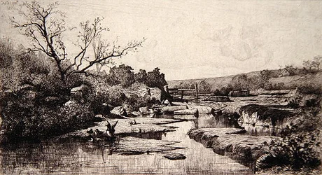 Source of the Albarine River