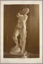 Unfinished Apollo in the Uffizi Gallery