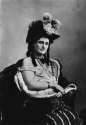 Italian Virginia Oldoini, Countess of Castiglione, Spy of French Emperor Napoleon III, Photo by Adolphe Braun