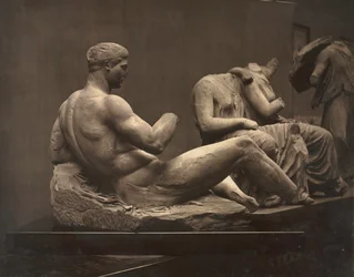 Sculptures from the Parthenon, British Museum, 1870s