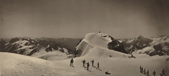 Summit of Mont Titlis, Switzerland, 1866
