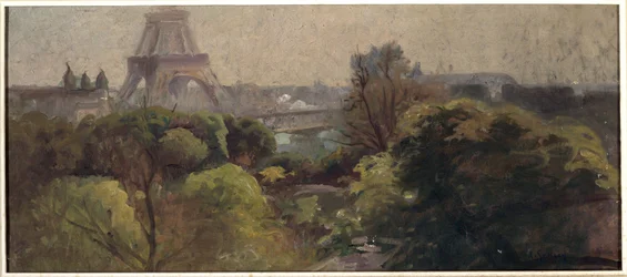 The Eiffel Tower, Seen from the Delessert Garden
