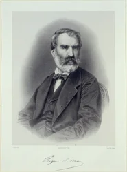 Portrait of the Writer Eugène Pelletan 1813-1884