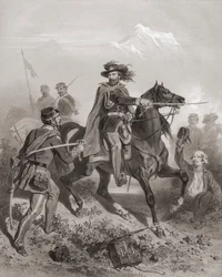 Giuseppe Garibaldi at the Battle of Varese