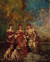 Three Women in the Park