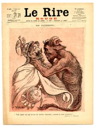 Cover of The Red Laughter, Satirical in Colors
