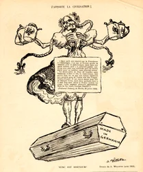 The Red Laughter, Satirical in B & W