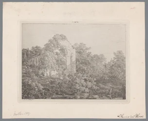 View of the Ruins of Castle de Haar