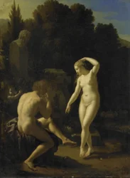 A Nymph Dancing to a Shepherd