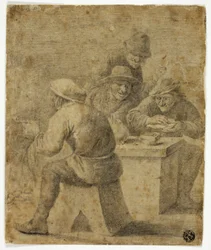 Four Peasants at Table