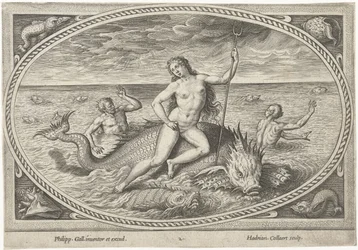 Amphitrite on a Fish (Sea Gods)