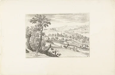 Landscape with a Cornfield