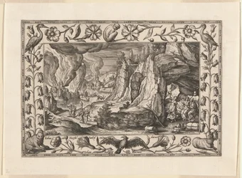 Lot and His Daughters, from Landscapes with Old and New Testament Scenes and Hunting Scenes