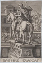 Equestrian Statue of Augustus (detail)