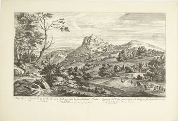 View of Saint Laurent de la Roche