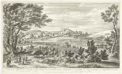 View of Saint Laurent de la Roche