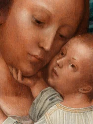 Madonna with John the Baptist and Saint Jerome (detail)