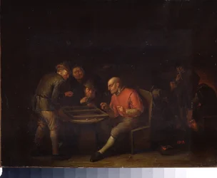 Flemings Playing Dice