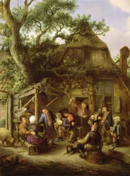 Happy Peasants (detail)