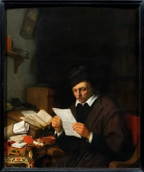 A Merchant in His Office