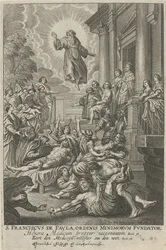 Saint Francis of Paola Healing the Sick