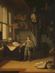 Young Man in a Study