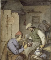 Peasants in the Tavern Room