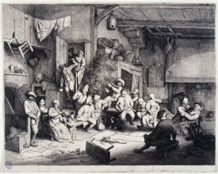 The Dance at the Cabaret (Bartsch 49)