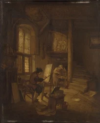 Painter in His Studio