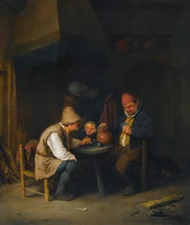 Peasant Family in an Interior