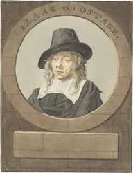 Portrait of Isaak van Ostade
