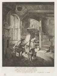 Painter in His Studio