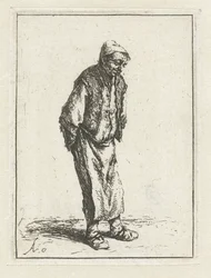 Standing Farmer with Hands on Back (The Beggar with Hands on Back)