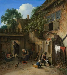 The Cottage Dooryard, 1673