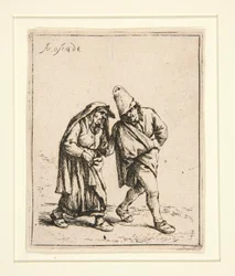 The Couple Walking
