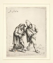 The Couple Walking