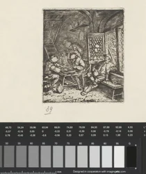 Backgammon Players in an Inn