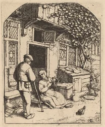 Woman Winding upon a Reel