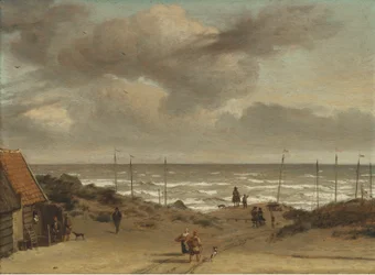 View from the Dunes Out to Sea