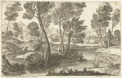 Landscape with Two Fishermen