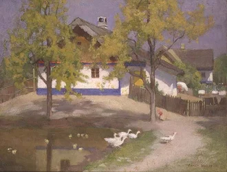 A Slav Cottage at Kalocsa
