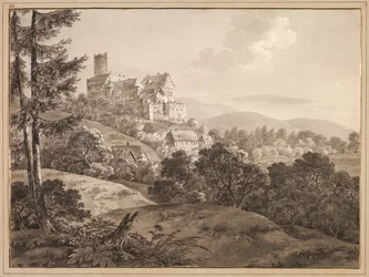 View of the Castle Gnandstein