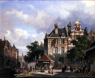 A Dutch Street Scene