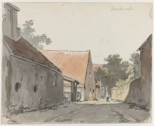 View of a Street in Harderwijk